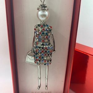 Girl in Dress Necklace